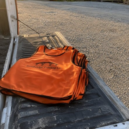 Custom pinnies for small business