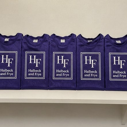 Customized pinnies for schools and pe departments