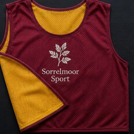 Pinnies with logo printing